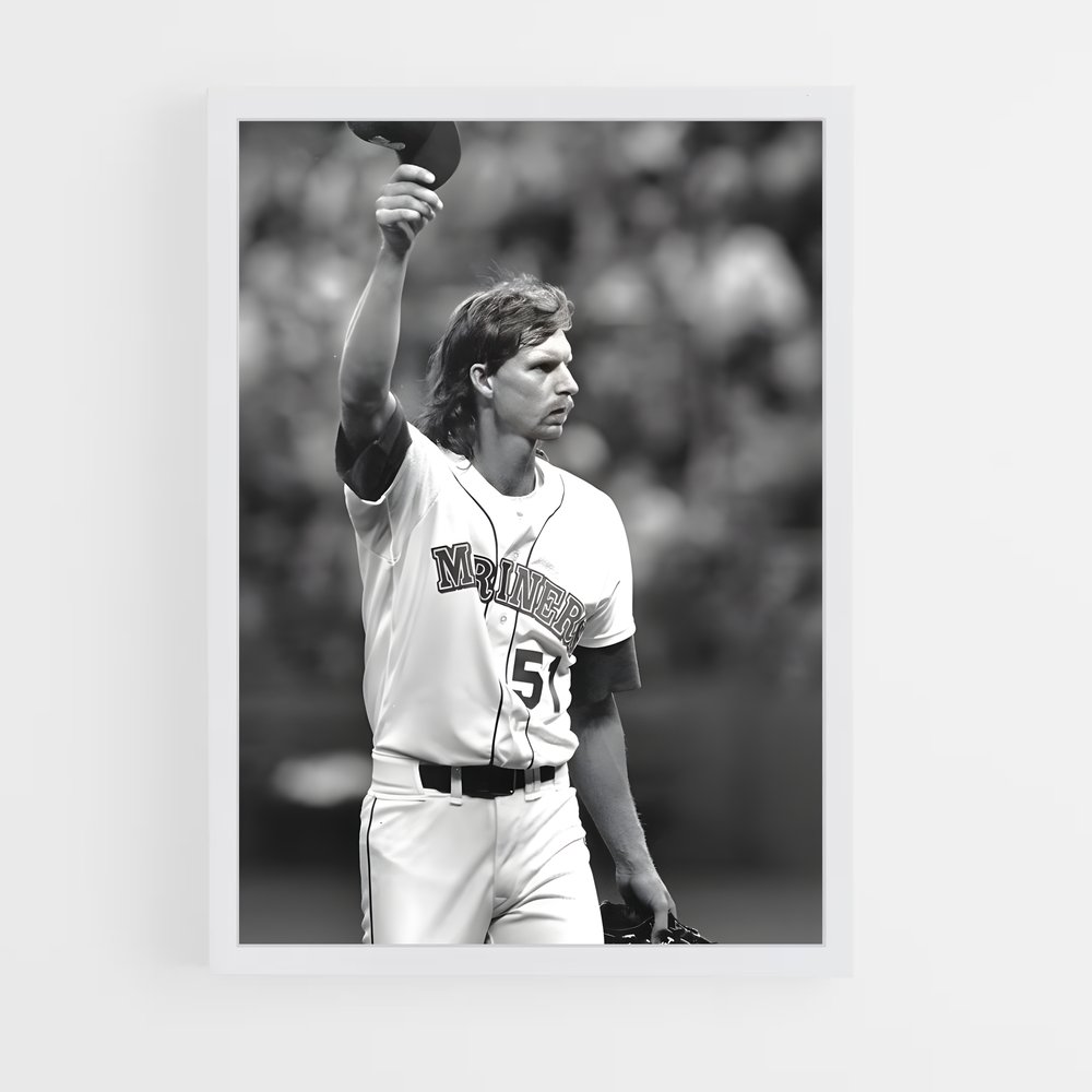 Poster Randy de johnson – affiche Baseball (vue 3)